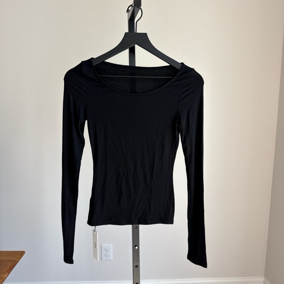 NWT Joah Brown boat neck long sleeve S/M - Picture 1 of 4